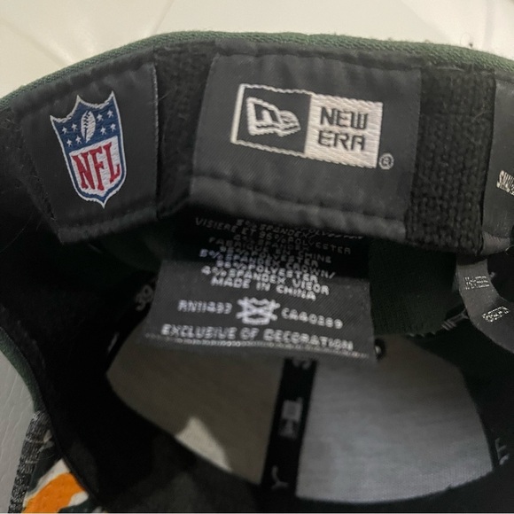New Era bundle of Green Bay packers Green and Gray Hats Aaron Rodger size medium - Picture 7 of 13